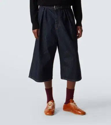 Dries Van Noten Belted denim Bermuda shorts | Thumbnail 5 Dries Van Noten Belted denim Bermuda shorts | Thumbnail 5