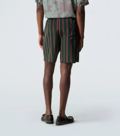 Dries Van Noten Striped shorts | Thumbnail 4 Dries Van Noten Striped shorts | Thumbnail 4