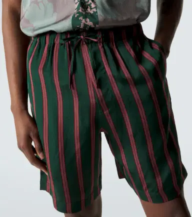 Dries Van Noten Striped shorts | Thumbnail 5 Dries Van Noten Striped shorts | Thumbnail 5