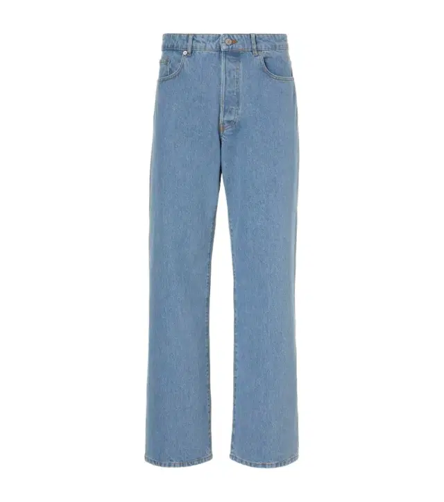 Dries Van Noten Logo straight jeans