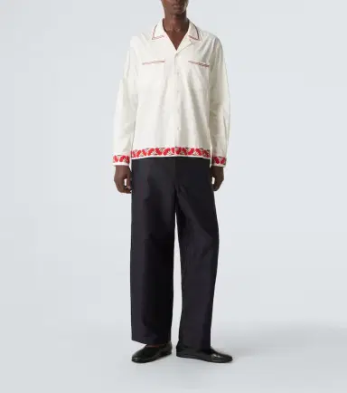 BODE Cherry Lane beaded cotton poplin shirt | Thumbnail 7 BODE Cherry Lane beaded cotton poplin shirt | Thumbnail 7
