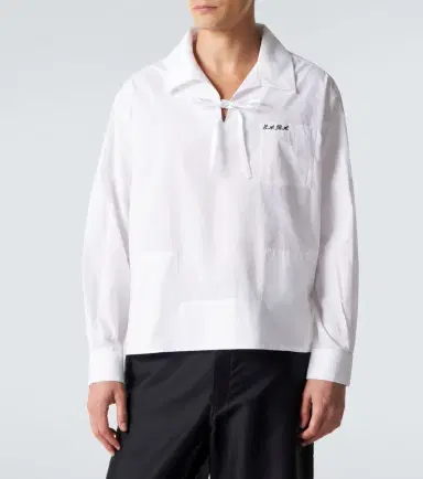 Bode Cotton poplin top | Thumbnail 6