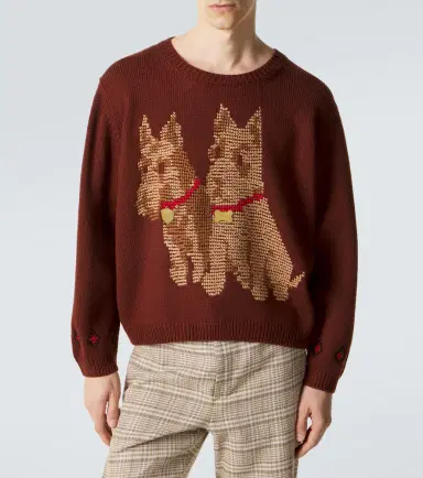 BODE Scottie embroidered wool sweater | Thumbnail 2 BODE Scottie embroidered wool sweater | Thumbnail 2