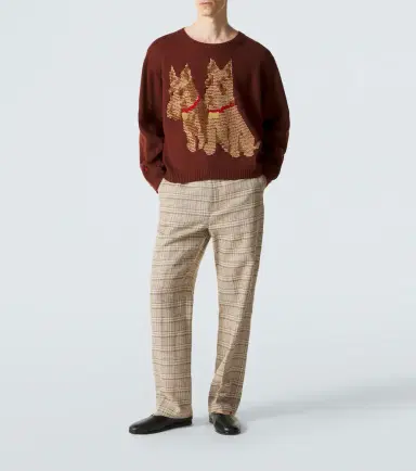 BODE Scottie embroidered wool sweater | Thumbnail 5 BODE Scottie embroidered wool sweater | Thumbnail 5