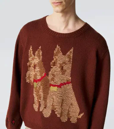BODE Scottie embroidered wool sweater | Thumbnail 6 BODE Scottie embroidered wool sweater | Thumbnail 6