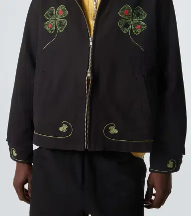 BODE Lucky Draw cotton twill jacket | Thumbnail 3