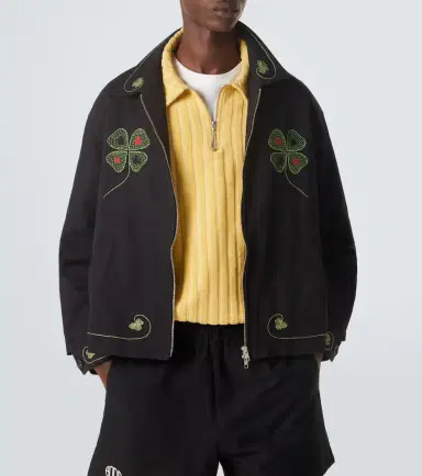 BODE Lucky Draw cotton twill jacket | Thumbnail 4