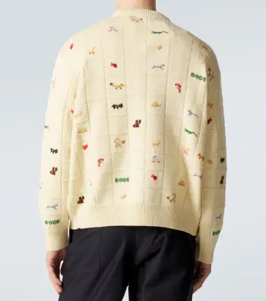BODE Zoologist wool and alpaca sweater | Thumbnail 3
