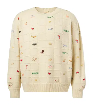 BODE Zoologist wool and alpaca sweater | Thumbnail 1
