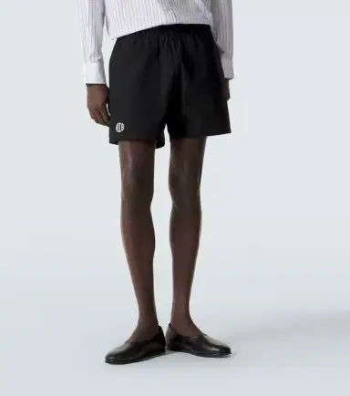 BODE Logo cotton twill Bermuda shorts | Thumbnail 3 BODE Logo cotton twill Bermuda shorts | Thumbnail 3
