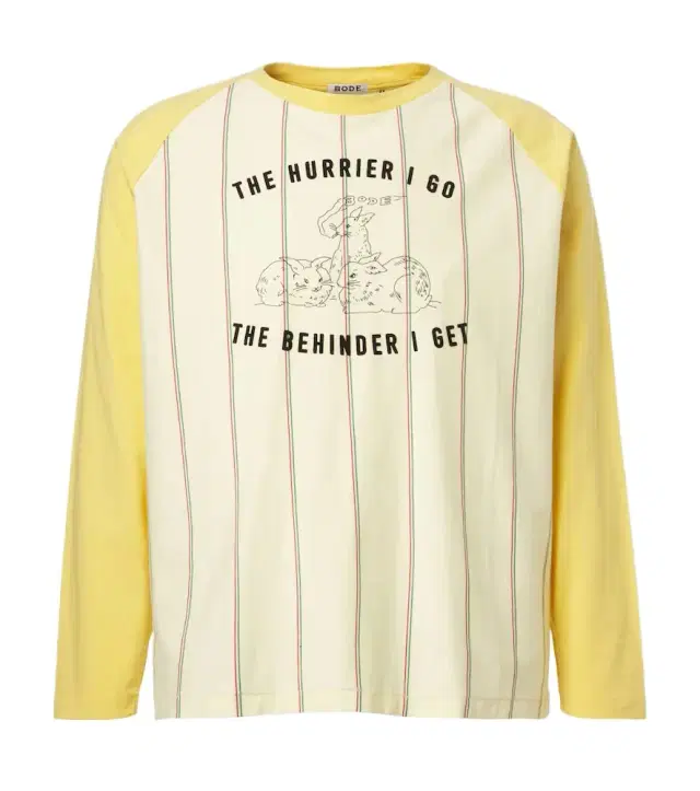 Summertime cotton jersey T-shirt