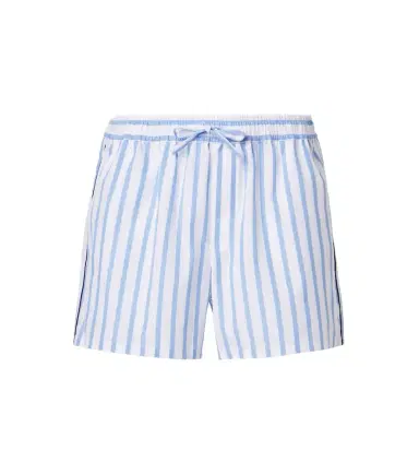 Dolce & Gabbana Striped cotton and silk poplin shorts | Thumbnail 1