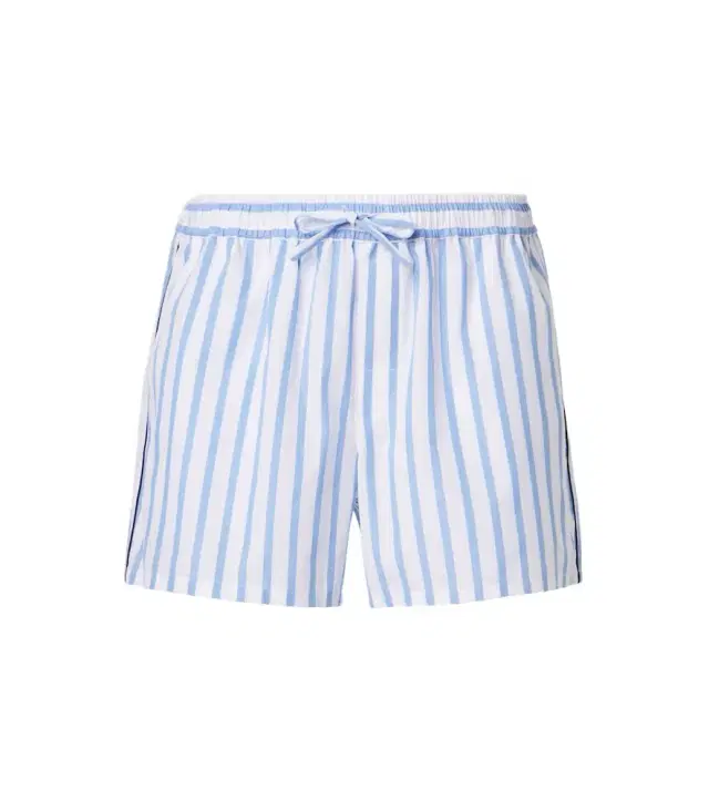 Dolce & Gabbana Striped cotton and silk poplin shorts