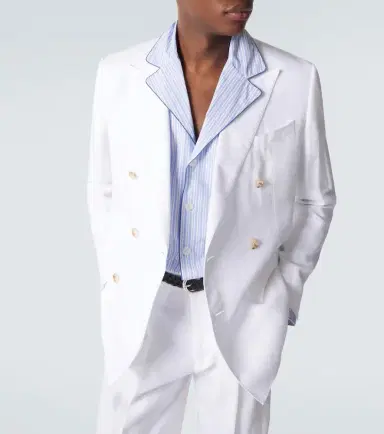 Dolce & Gabbana Striped cotton and silk poplin pajama shirt | Thumbnail 4 Dolce & Gabbana Striped cotton and silk poplin pajama shirt | Thumbnail 4