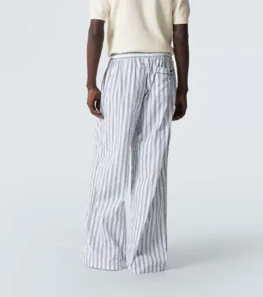 Dolce & Gabbana Striped poplin wide-leg pants | Thumbnail 3