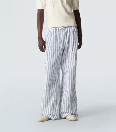 Dolce & Gabbana Striped poplin wide-leg pants | Thumbnail 5
