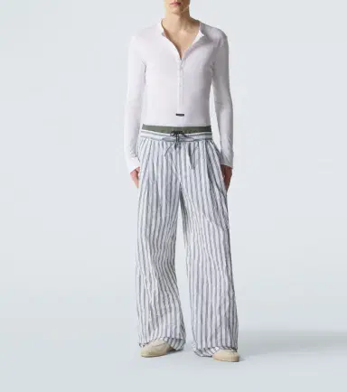 Dolce & Gabbana Ribbed-knit cotton Henley shirt | Thumbnail 2