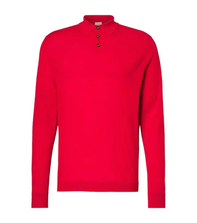 Allude Virgin wool polo shirt