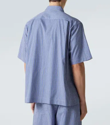 Sacai Striped cotton poplin shirt | Thumbnail 2 Sacai Striped cotton poplin shirt | Thumbnail 2
