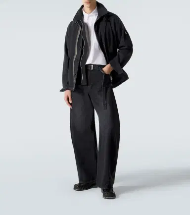 Sacai Belted barrel-leg jeans | Thumbnail 5 Sacai Belted barrel-leg jeans | Thumbnail 5