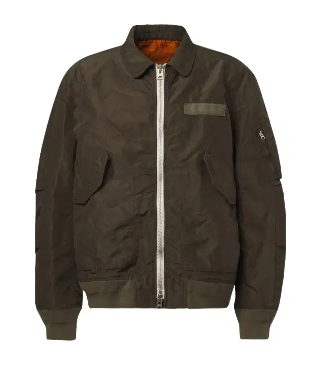 Twill blouson jacket