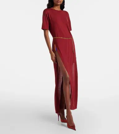 Saint Laurent Deroche crêpe satin slingback pumps | Thumbnail 5 Saint Laurent Deroche crêpe satin slingback pumps | Thumbnail 5