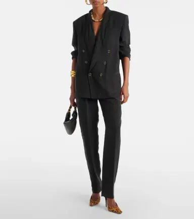 Saint Laurent Tuileries calf hair slingback pumps | Thumbnail 5 Saint Laurent Tuileries calf hair slingback pumps | Thumbnail 5