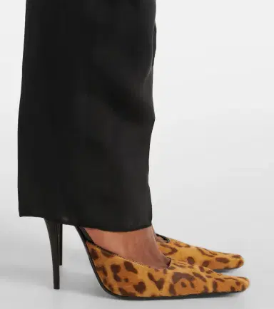 Saint Laurent Tuileries calf hair slingback pumps | Thumbnail 6 Saint Laurent Tuileries calf hair slingback pumps | Thumbnail 6