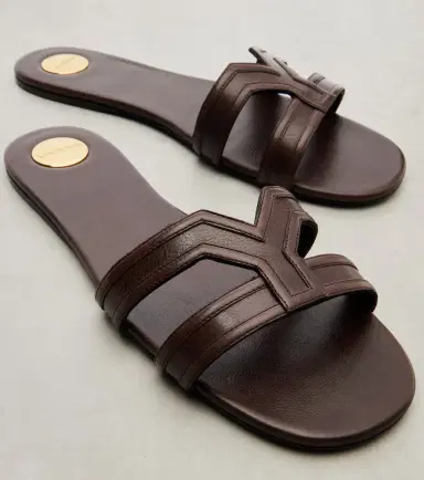 Saint Laurent Mabrouka leather sandals | Thumbnail 2 Saint Laurent Mabrouka leather sandals | Thumbnail 2