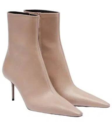 Saint Laurent Ashley 75 leather ankle boots | Thumbnail 1 Saint Laurent Ashley 75 leather ankle boots | Thumbnail 1