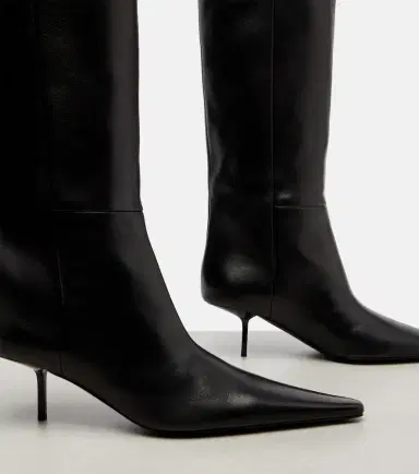 Saint Laurent Victoire 55 leather knee-high boots | Thumbnail 2 Saint Laurent Victoire 55 leather knee-high boots | Thumbnail 2