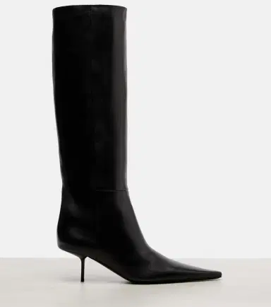 Saint Laurent Victoire 55 leather knee-high boots | Thumbnail 3 Saint Laurent Victoire 55 leather knee-high boots | Thumbnail 3
