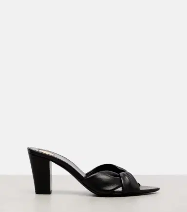 Saint Laurent Franciane 25 leather mules | Thumbnail 2 Saint Laurent Franciane 25 leather mules | Thumbnail 2