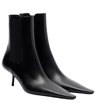 Saint Laurent Victoire 55 leather ankle boots | Thumbnail 1 Saint Laurent Victoire 55 leather ankle boots | Thumbnail 1