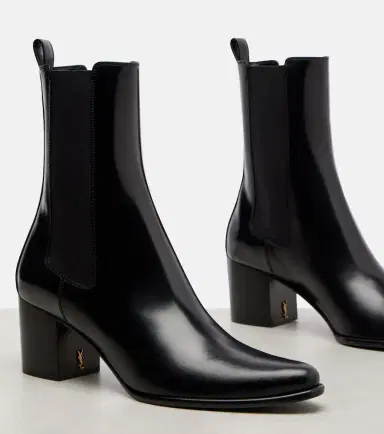 Saint Laurent Jill 60 leather ankle boots | Thumbnail 4