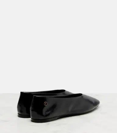 Saint Laurent Sao leather ballet flats | Thumbnail 4 Saint Laurent Sao leather ballet flats | Thumbnail 4