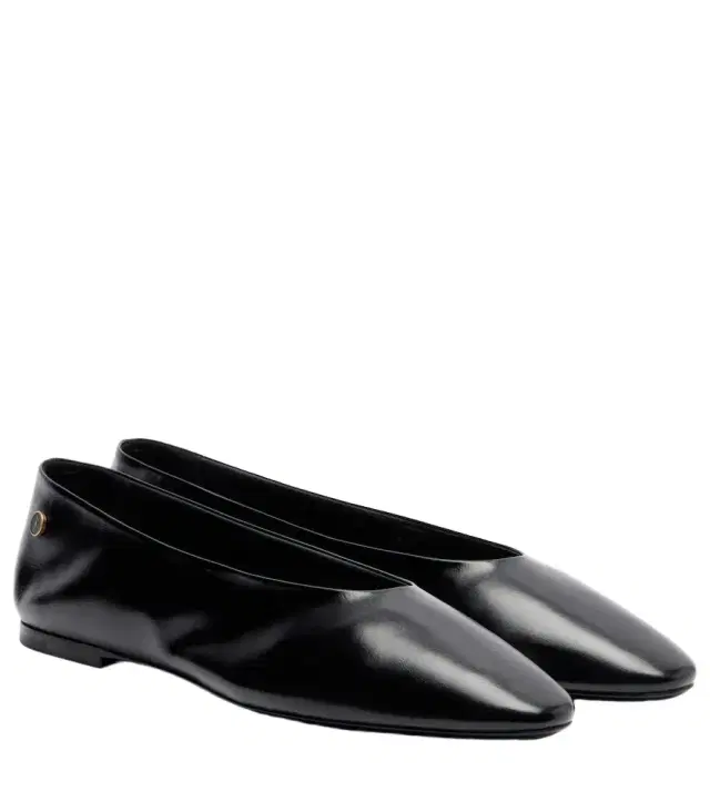 Saint Laurent Sao leather ballet flats