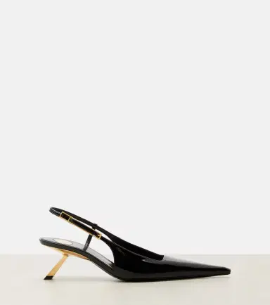 Saint Laurent Lee patent leather slingback pumps | Thumbnail 2 Saint Laurent Lee patent leather slingback pumps | Thumbnail 2