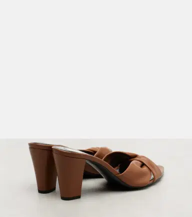 Saint Laurent Franciane 75 leather mules | Thumbnail 4