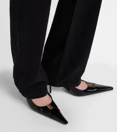 Saint Laurent Babylone Breteuil 75 slingback pumps | Thumbnail 5 Saint Laurent Babylone Breteuil 75 slingback pumps | Thumbnail 5