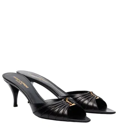 Saint Laurent Babylone 60 leather mules | Thumbnail 1 Saint Laurent Babylone 60 leather mules | Thumbnail 1