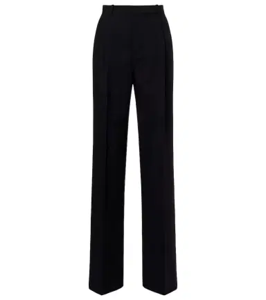 Saint Laurent Mid-rise wool straight pants | Thumbnail 1