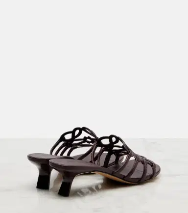 Loewe Petal Anagram 45 leather mules | Thumbnail 3