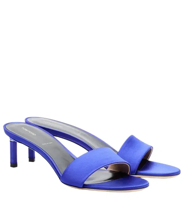 Tom Ford T Icon 55 satin mules