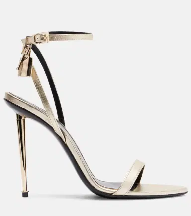 Tom Ford Metallic leather sandals | Thumbnail 2 Tom Ford Metallic leather sandals | Thumbnail 2