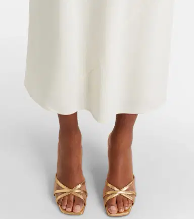 Malone Souliers Perla 70 leather and mesh mules | Thumbnail 6 Malone Souliers Perla 70 leather and mesh mules | Thumbnail 6