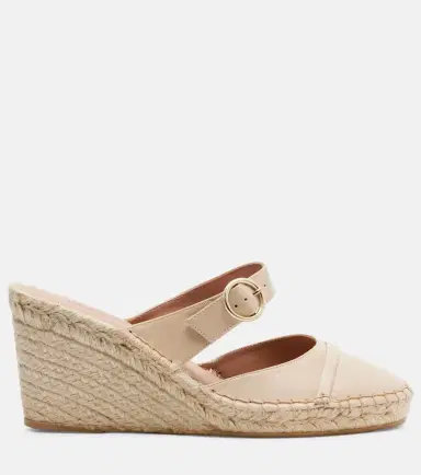Malone Souliers Farah leather espadrille wedges | Thumbnail 3