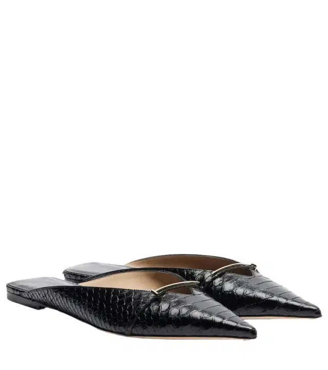 Tom Ford T Icon croc-effect leather sandals