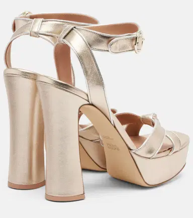 Malone Souliers Rudi 130 leather platform sandals | Thumbnail 4