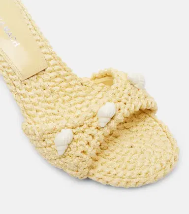 Mach & Mach Embellished crochet mules | Thumbnail 2 Mach & Mach Embellished crochet mules | Thumbnail 2